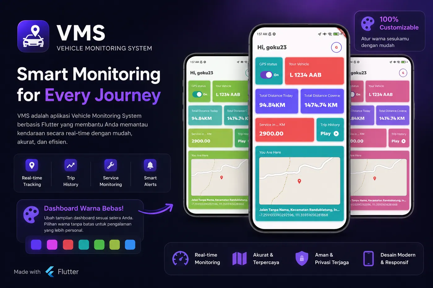 VMS Apps: Vehicle Monitoring System portfolio preview